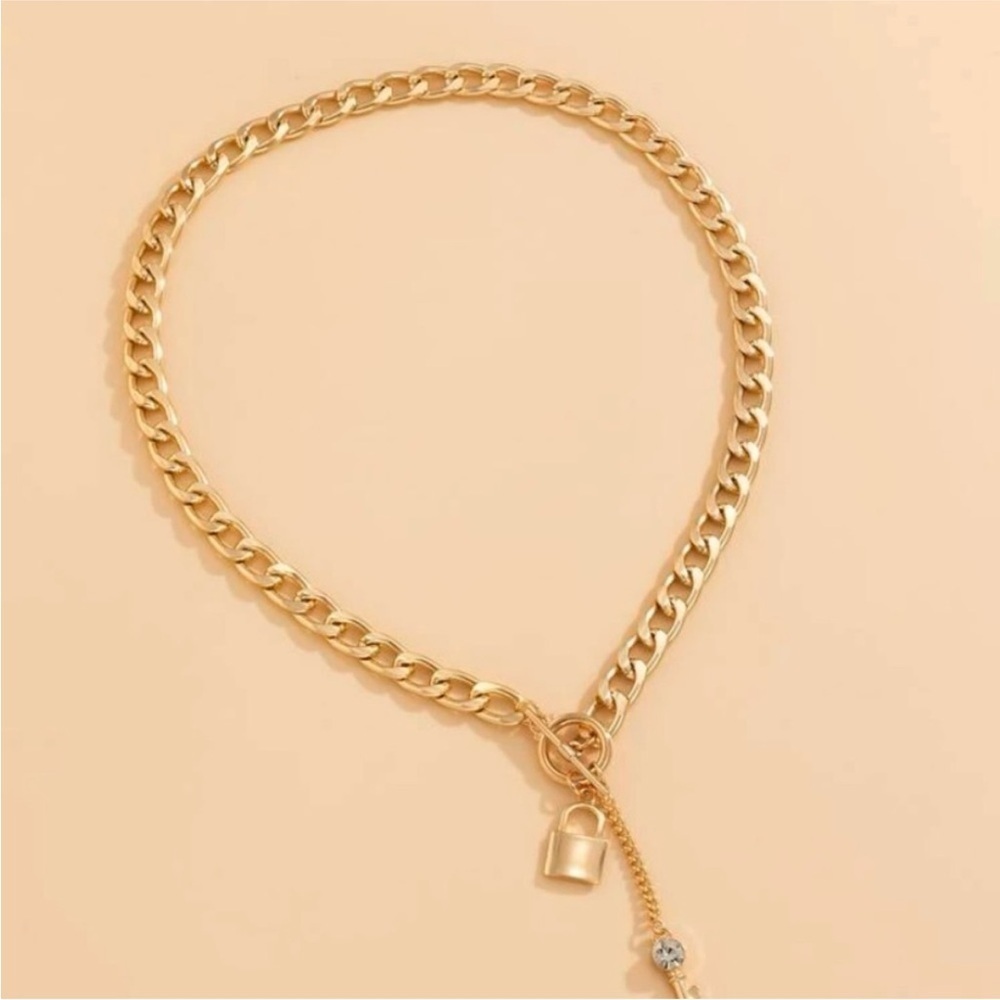Gold necklace - Picture 2 of 2